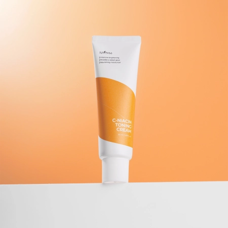 Isntree - C-Niacin Toning Cream - Rozjaśniający Krem do Twarzy - 50ml