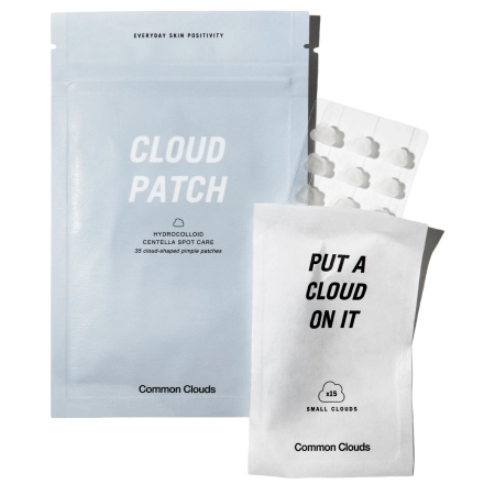 Common Clouds - Cloud Patch Hydrocolloid Centella Spot Care - Hydrokoloidowe Plasterki na Niedoskonałości - 35szt
