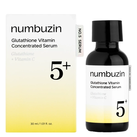 Numbuzin - No.5 Vitamin Concentrated Serum - Rozjaśniające Serum Witaminowe - 30ml