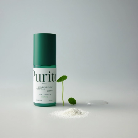 Purito Seoul - Wonder Releaf Centella Serum - Łagodzące Serum z Ekstraktem z Wąkroty Azjatyckiej - 60ml