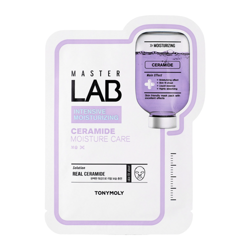 TonyMoly - Master Lab Mask Sheet Ceramide - Maska w Płachcie z Ceramidem NP - 1szt/19g