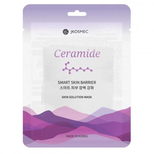 Jkosmec - Skin Solution Ceramide Mask - Ceramidowa Maska do Twarzy w Płachcie - 1szt/25ml