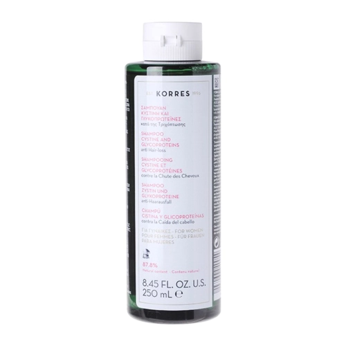 Korres - Shampoo Cystine And Glycoproteins - Szampon przeciw Wypadaniu Włosów dla Kobiet - 250ml