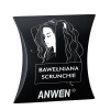Anwen - Bawełniana Scrunchie - Czarna Gumka do Włosów - 1szt.