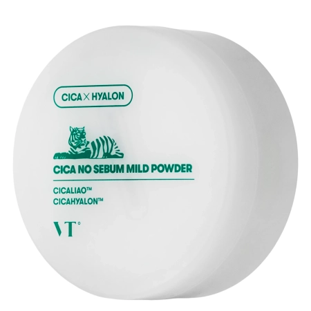 VT Cosmetics - Cica No-Sebum Mild Powder - Matujący Puder do Twarzy - 5g