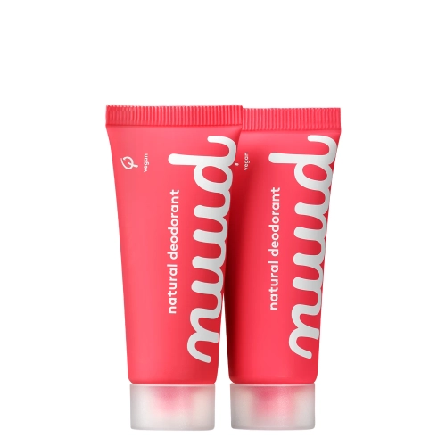 Nuud - Smarter Pack Red - Zestaw Naturalnych Dezodorantów w Kremie - 2x20ml