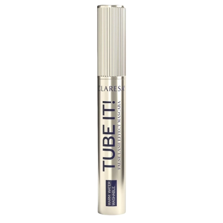 Claresa - Tube It! False Lash Effect Mascara Black - Tusz do Rzęs - Tubujący Pogrubiająco-Rozdzielający -  Czarny - 8g