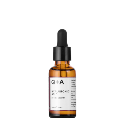 Q+A - Hyaluronic Acid - Facial Serum - Nawilżające Serum do Twarzy z Kwasem Hialuronowym - 30ml