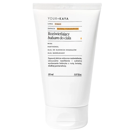 Your Kaya - Rozświetlający Balsam do Ciała o Zapachu Słodkiej Pomarańczy - 150ml