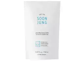 Etude House - Soon Jung pH 6,5 Whip Cleanser (Refill) - Oczyszczająca Pianka do Twarzy - 150ml