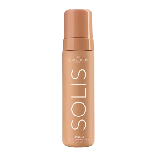 Cocosolis - Solis Self-tanning Foam - Nawilżająca Pianka Samoopalająca - Medium - 200ml