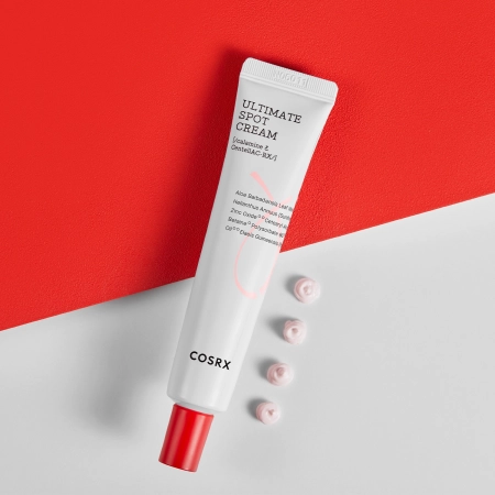COSRX - AC Collection Ultimate Spot Cream - Punktowy Krem na Stany Zapalne - 30g