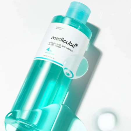 Medicube - Azelaic Acid Clear Toner - Oczyszczający Tonik Rozjaśniający z Kwasem Azelainowym - 250ml