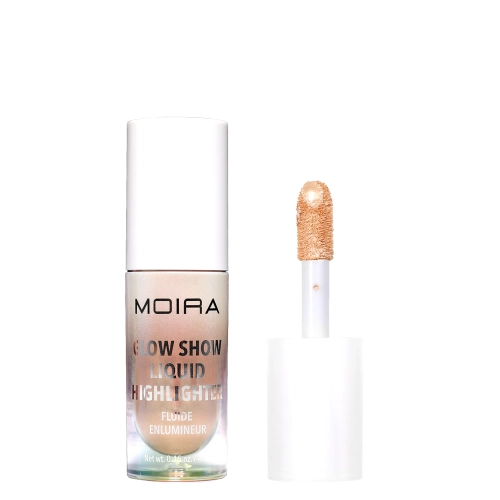 Moira - Glow Show Liquid Highlighter - Rozświetlacz w Płynie - 002 Golden Blend - 4,3g
