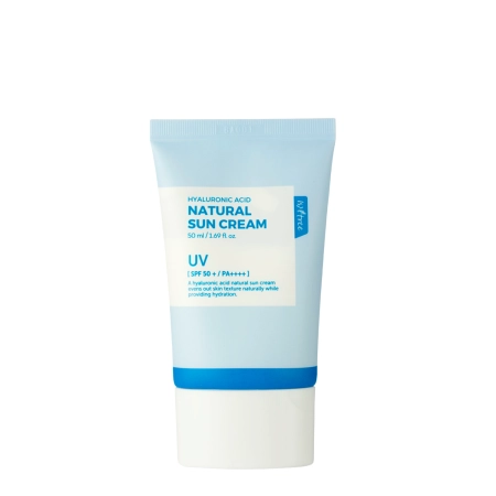 Isntree - Hyaluronic Acid Natural Sun Cream SPF50+/PA++++ - Krem z Filtrem Mineralnym - 50ml  OUTLET