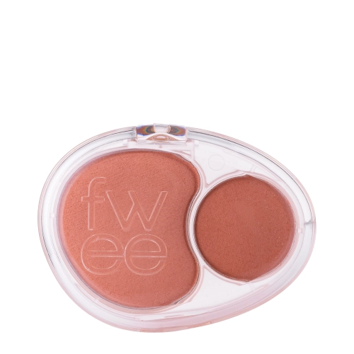 Fwee - Mellow Dual Blusher - Podwójny Róż do Policzków - ND01 Lazy Tempo - 7,2g