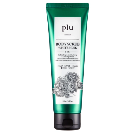 plu - Body Scrub - Peeling do Ciała - White Musk - 200g