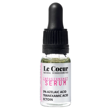 Le Coeur - Dermo-Spicules Infusionshot - Serum z Mikroigłami 5% Kwasu Azelainowego Kwasem Traneksamowym i Ektoiną - 10ml