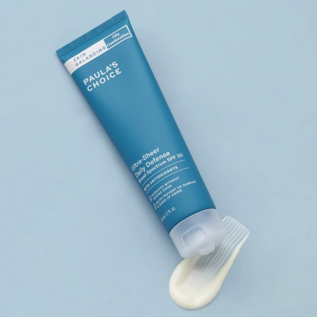 Paula's Choice - Skin Balancing - Ultra-Sheer Daily Defense SPF30 - Lekki Matujący Krem Przeciwsłoneczny - 60ml