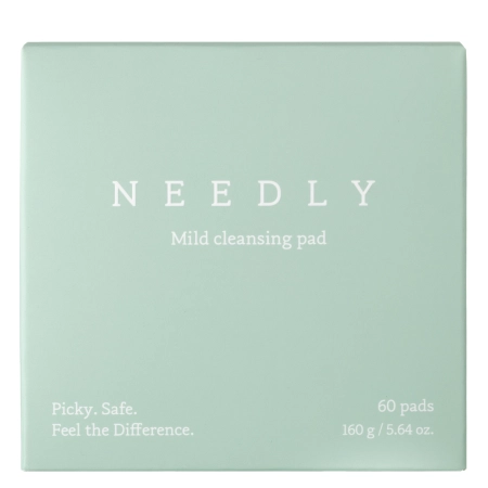 Needly - Mild Cleansing Pad - Delikatne Płatki Oczyszczające do Twarzy - 60szt.