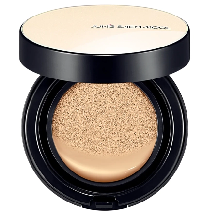 Jung Saem Mool - Essential Skin Nuder Cushion - Podkład w Poduszce+Zapas - Light - 2x14g 