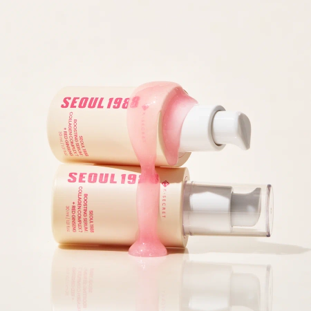K-SECRET - SEOUL 1988 Boosting Serum : Collagen Complex 7 + Red Ginseng - Serum z Kolagenem i Ekstraktem z Żeń-szenia - 30ml