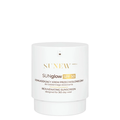 SunewMed+ - SUNglow SPF50 Odmładzający Krem Przeciwsłoneczny do Twarzy - 50ml