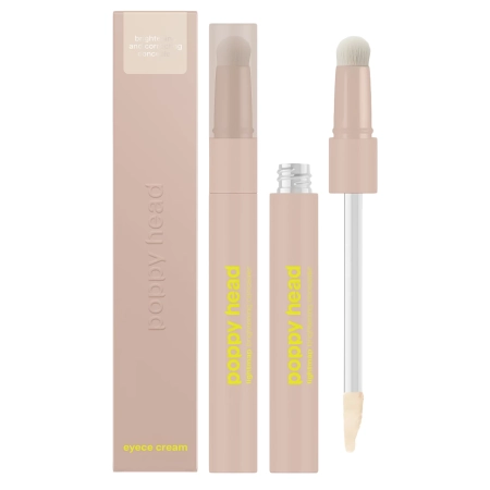Poppy Head - Eyece Cream Brightening And Correcting Concealer - Rozświetlająco-Korygujący Korektor pod Oczy - 02 Beige Freeze - 2,2g