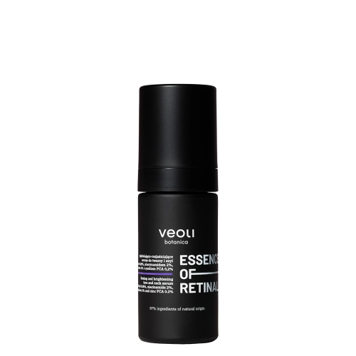 Veoli Botanica - Essence of Retinal - Ujędrniająco - Rozjaśniające Serum do Twarzy I Szyi z Retinalem 0,06% - 30ml