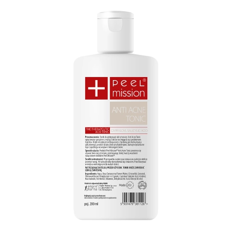 Peel Mission - Anti Acne Tonic - Tonik z Kwasem Lipohydroksylowym - 200ml