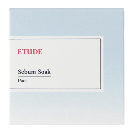 Etude House - Sebum Soak Pact - Matujący Puder w Kamieniu - 9,5g