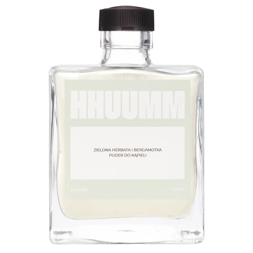 HHUUMM - Puder do Kąpieli - Zielona Herbata i Bergamotka - 500ml