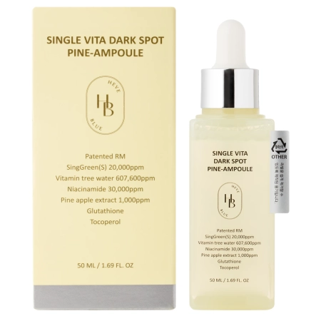 HEVEBLUE - Single Vita Dark Spot Pine-Ampoule - Ampułka Redukująca Przebarwienia - 50ml