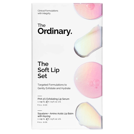 The Ordinary - The Soft Lips Set - Zestaw do Pielęgnacji Ust - 15ml+15ml