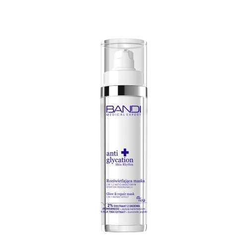 Bandi - Anti Glycation - Rozświetlająca Maska 2w1 z Efektem Glow - 50ml