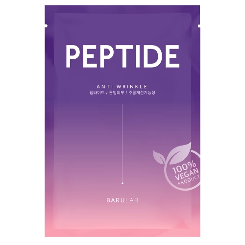 Barulab - The Clean Vegan Peptide Mask - Przeciwzmarszczkowa Maska w Płachcie - 1szt/23g