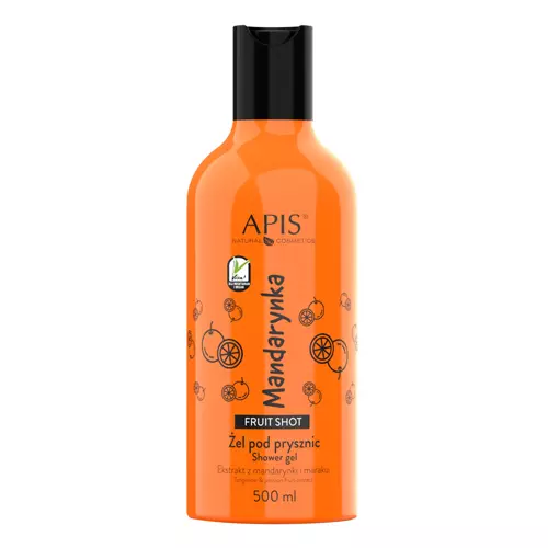 Apis - Fruit Shot - Mandarynkowy Żel pod Prysznic - 500ml