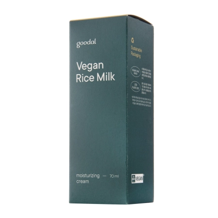 Goodal - Vegan Rice Milk Moisturizing Cream - Wegański Krem Nawilżający - 70ml