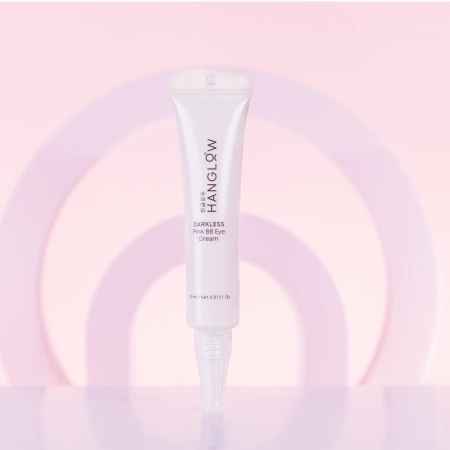 HanGlow - Darkless - Pink BB Eye Cream - Krem - Korektor Pod Oczy - 15ml