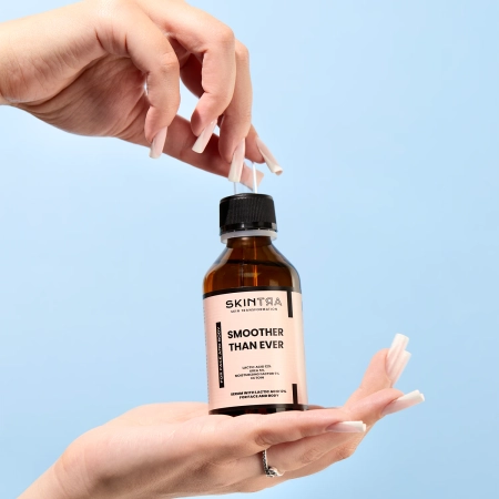 SkinTra - Smoother Than Ever - Serum Z Kwasem Mlekowym 12% Do Ciała I Twarzy - 100ml 