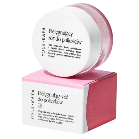 Your Kaya - Pielęgnujący Róż do Policzków - Dusty Rose - 7g 