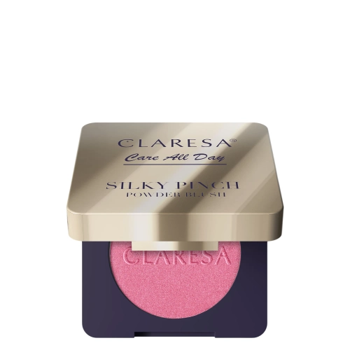 Claresa - Care All Day Silky Pinch Powder Blush - Pudrowy Róż Do Policzków - Hibiscus 01 - 2 g