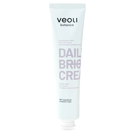 Veoli Botanica - Daily Bright Cream - Całodzienny Lekki Krem do Twarzy Rozjaśniający Przebarwienia - 75ml