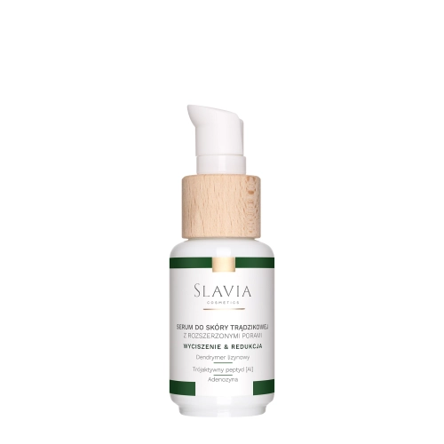 Slavia Cosmetics - Wyciszające serum do skóry trądzikowej z adenozyną - 30ml