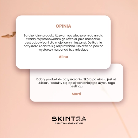SkinTra - Pink Pow(d)er - Wielofunkcyjny Puder Oczyszczająco-Enzymatyczny Na Bazie Glinki - 40g
