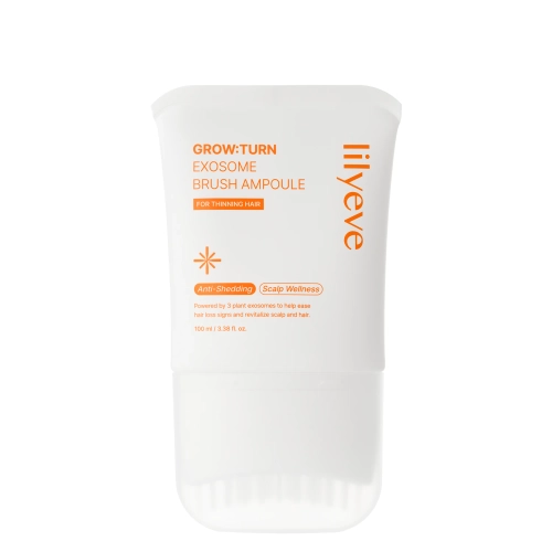 lilyeve - Grow:Turn Exosome Brush Ampoule - Wzmacniająca Ampułka do Włosów i Skóry Głowy - 100ml