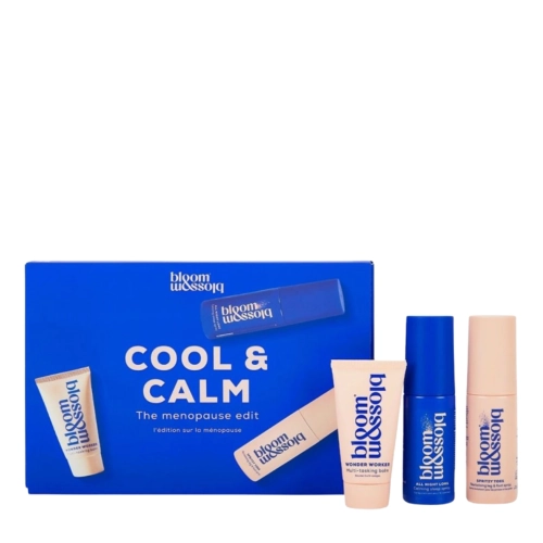 Bloom & Blossom - Cool & Calm - The Menopause Edit - Zestaw Miniproduktów do Pielęgnacji Ciała - 40ml+25ml+40ml