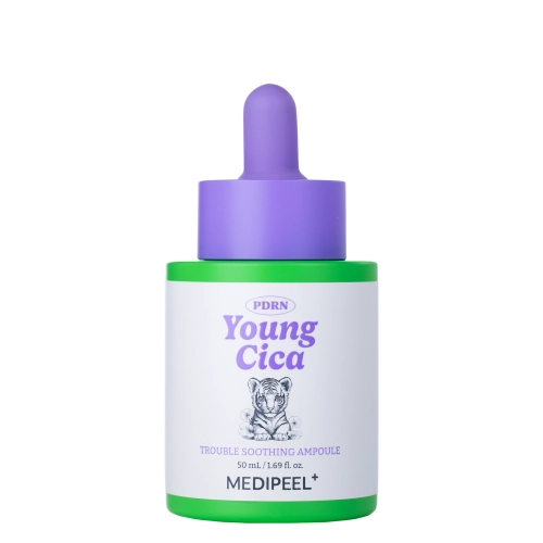 Medi-Peel - Young Cica PDRN Trouble Soothing Ampoule - Kojąca Ampułka do Twarzy - 50ml