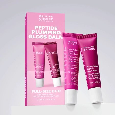 Paula's Choice - Peptide Plumping Gloss Balm Duo - Limitowany Zestaw Balsamów do Ust