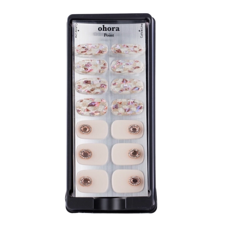 Ohora - Semicured Gel Nail - Hybrydowe Naklejki na Paznokcie - Manicure - Audrey - 30szt